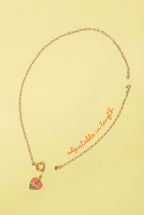 2-in-1 necklace and bracelet with oval links