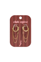 Stainless Steel Dangle Earrings Chain Simple Daily Simple Series Women's jewelry