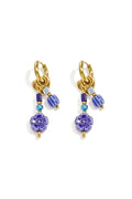 Stainless Steel Beads Earrings Flower Simple Daily Simple Series Women's jewelry