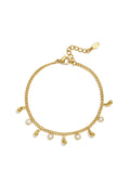 Rhinestone Charm Bracelets Droplet Simple Daily Simple Series Women's jewelry
