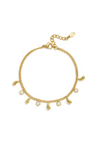 Rhinestone Charm Bracelets Droplet Simple Daily Simple Series Women's jewelry