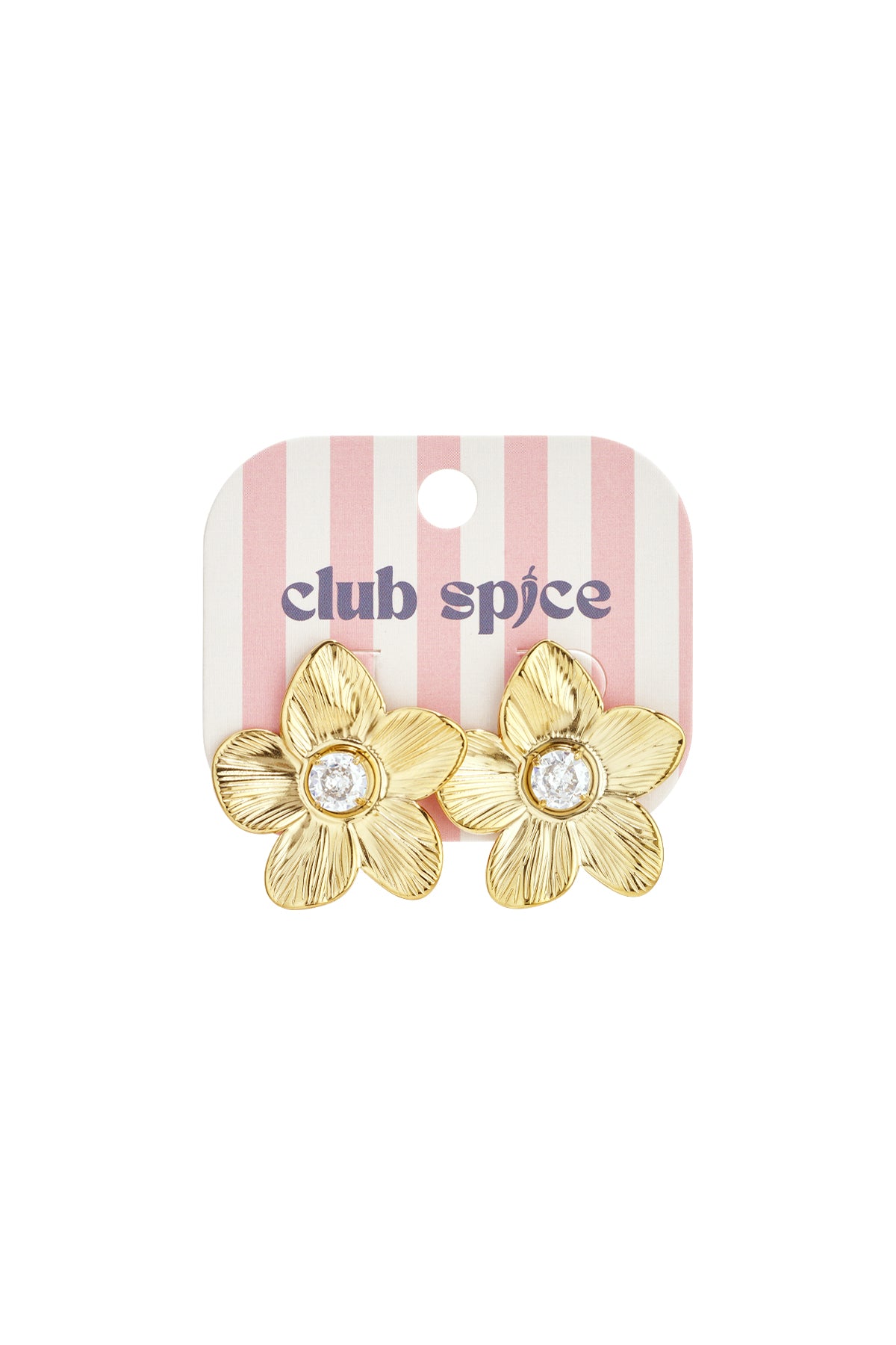 Stainless Steel Stud Earrings Flower Casual Daily Simple Series Women's jewelry