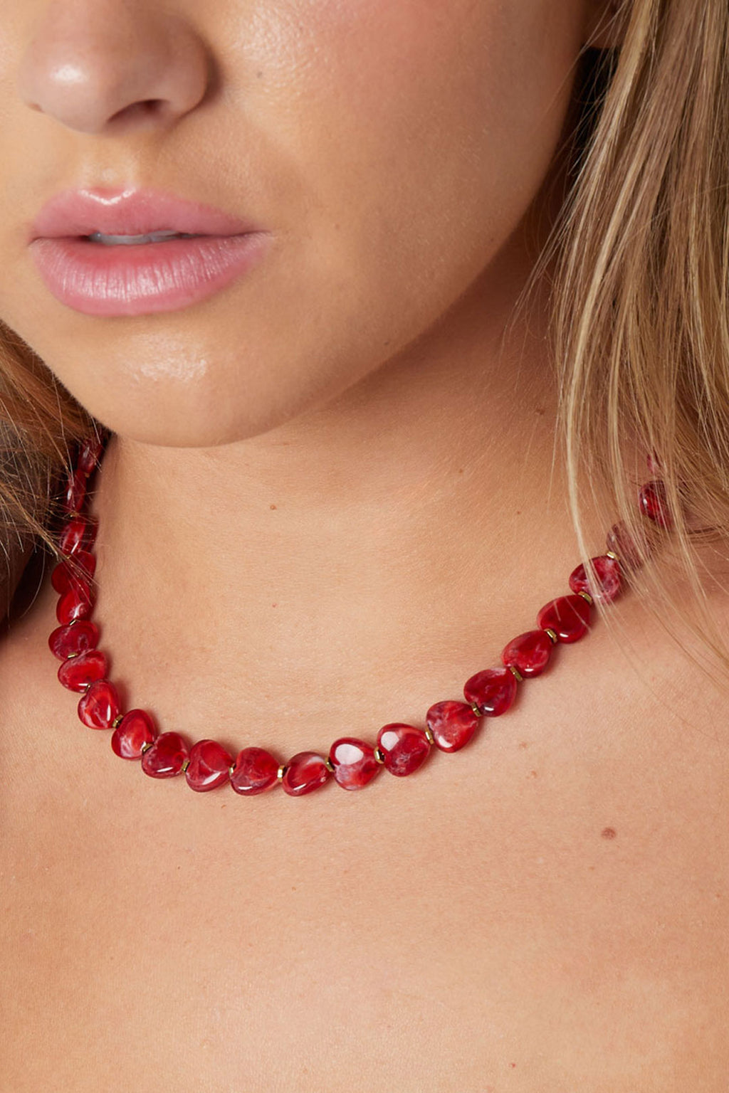 Acrylic Beaded Necklaces Beads Daily  Women's jewelry