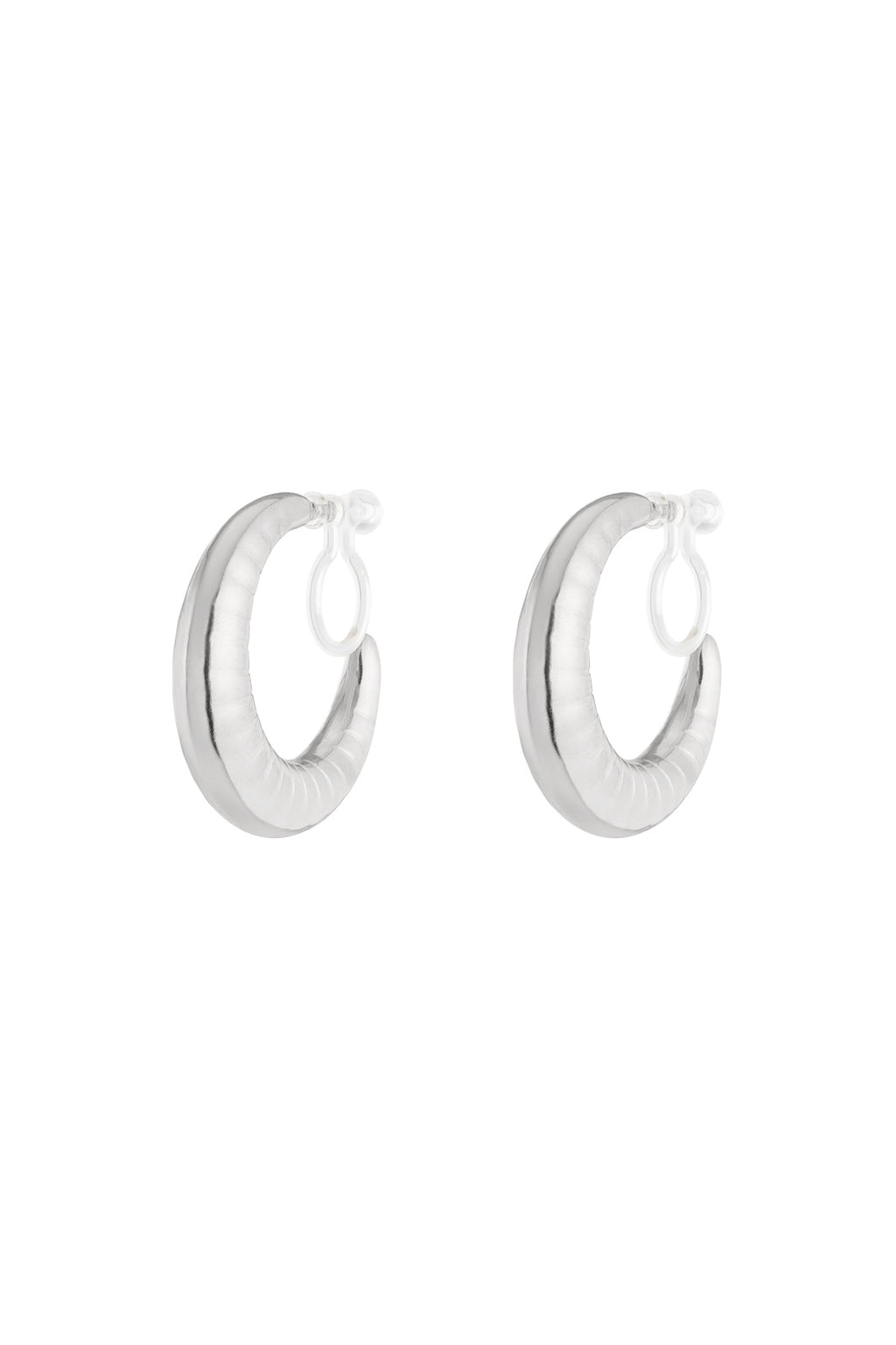 Bold hoop clip Earrings