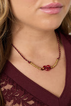 Polyester Beaded Necklaces Heart Casual Daily Simple Series Women's jewelry