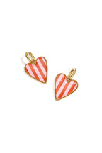 Stainless Steel Drop Earrings Heart Simple Daily Simple Series Women's jewelry
