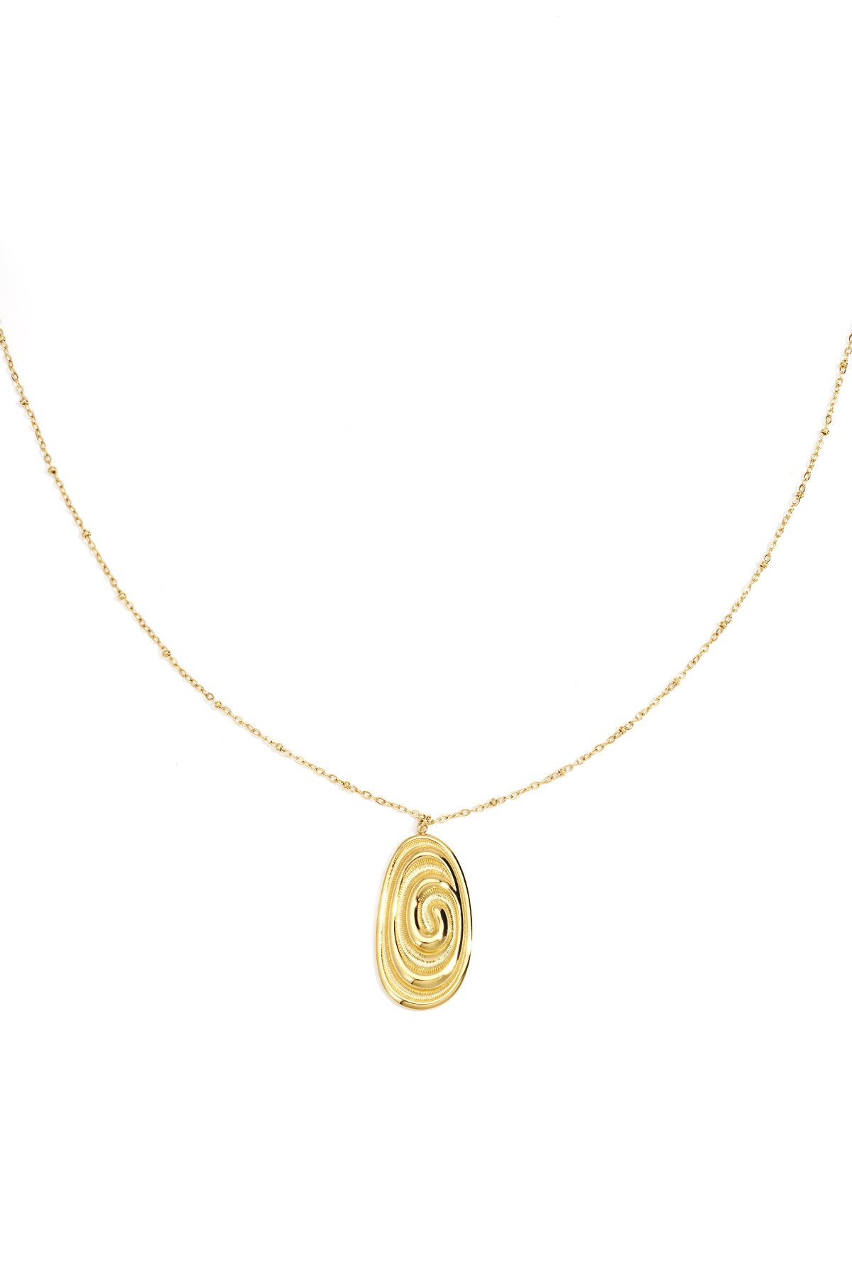 Stainless Steel Long Necklaces irregular shape Casual Daily Simple Series Women's jewelry