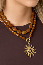 Acrylic Beaded Necklaces Beads Casual Daily Classic Series Women's jewelry