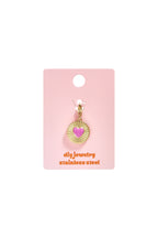 Stainless Steel Jewelry Charms Heart Simple Daily Simple Series Women's jewelry
