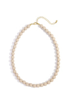 Necklace with medium beads-10mm