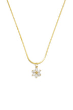 Stainless Steel Pendant necklaces Flower Simple Daily Simple Series Women's jewelry
