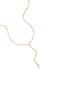 Necklace with hanging Rhinestone