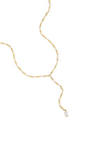 Necklace with hanging Rhinestone