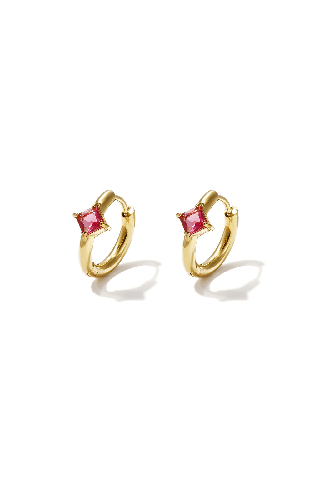 Stainless Steel Hoop Earrings Geometric Shape Simple Daily Simple Series Women's jewelry