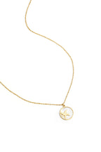 Necklace with starfish in circle
