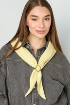 Winter scarves Solid Color Casual Polyester Daily Accessories