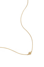 Minimalist necklace with a clover