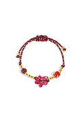 Polyester Beaded Bracelets Flower Casual Daily Simple Series Women's jewelry