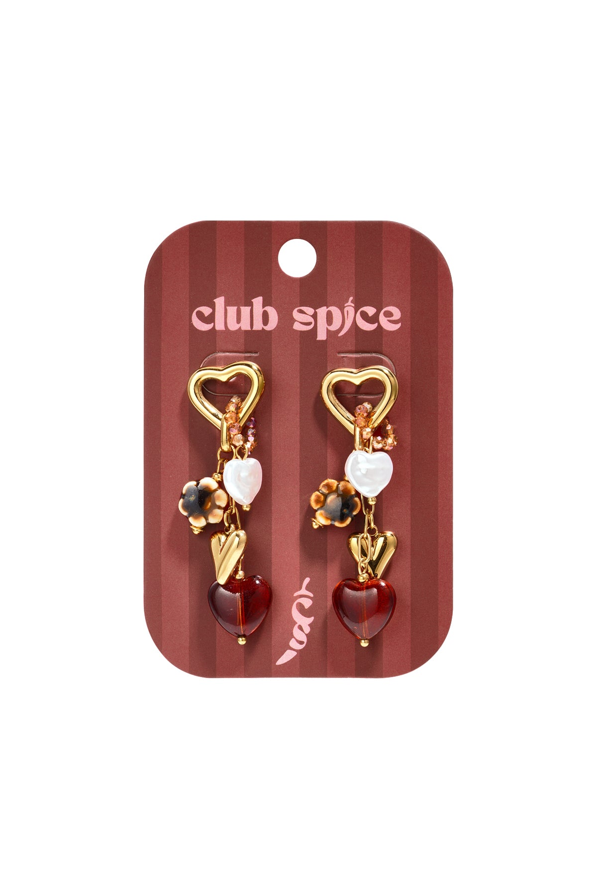 Stainless Steel Dangle Earrings Heart Elegant Daily Luxurious Series Women's jewelry