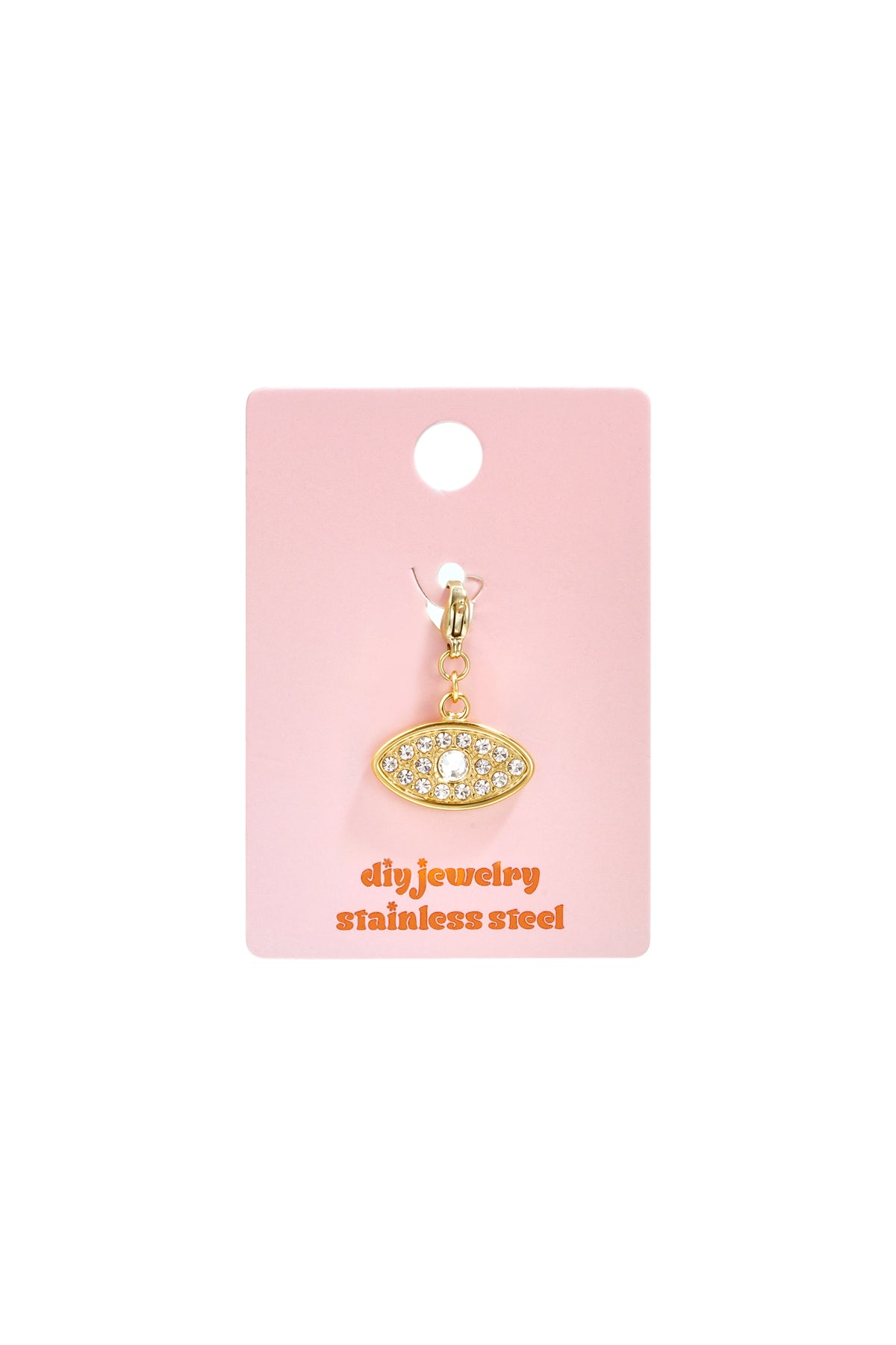 Stainless Steel Jewelry Findings Devil's Eye Simple Daily Simple Series Women's jewelry
