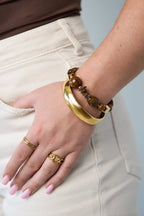 Charming Pink Beaded Bracelet for Women, All Fit