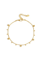 Bracelet with alternating balls