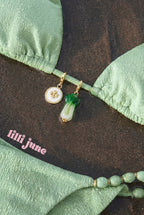 Jewelry charm celery DIY