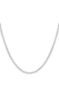 Solid bead necklace-6mm