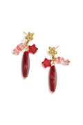 Glass Beads Earrings Beads Simple Daily Simple Series Women's jewelry
