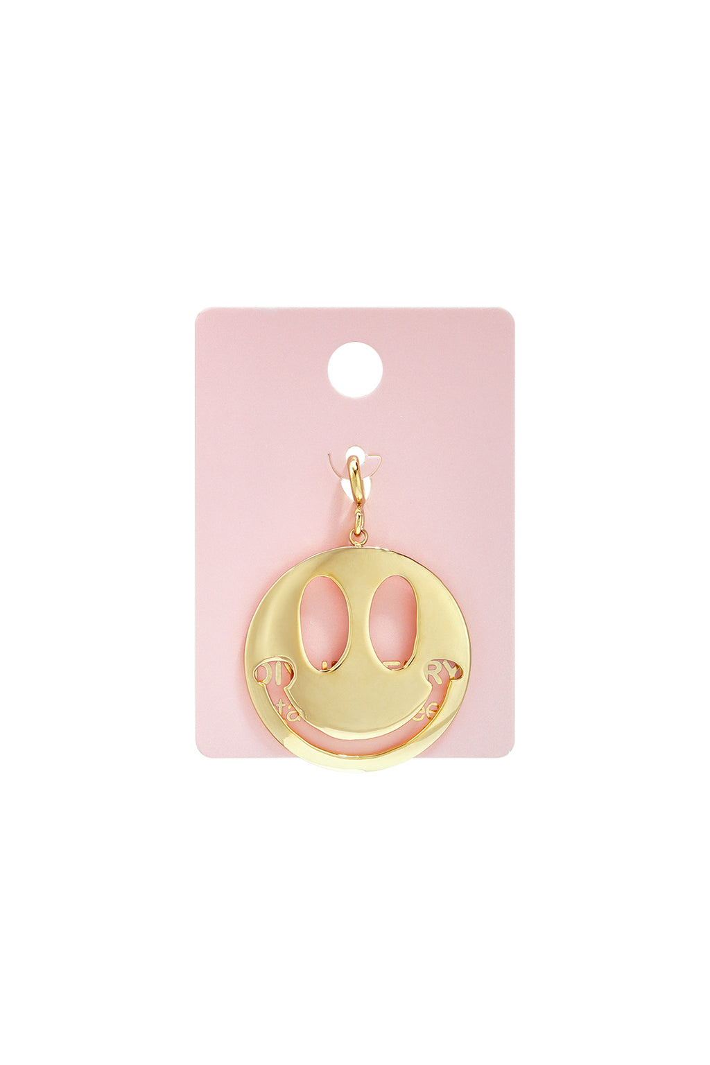 Stainless Steel Jewelry Findings Smiling Face Simple Daily Simple Series Women's jewelry