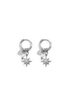 Stainless Steel Drop Earrings Heart Simple Daily Simple Series Women's jewelry