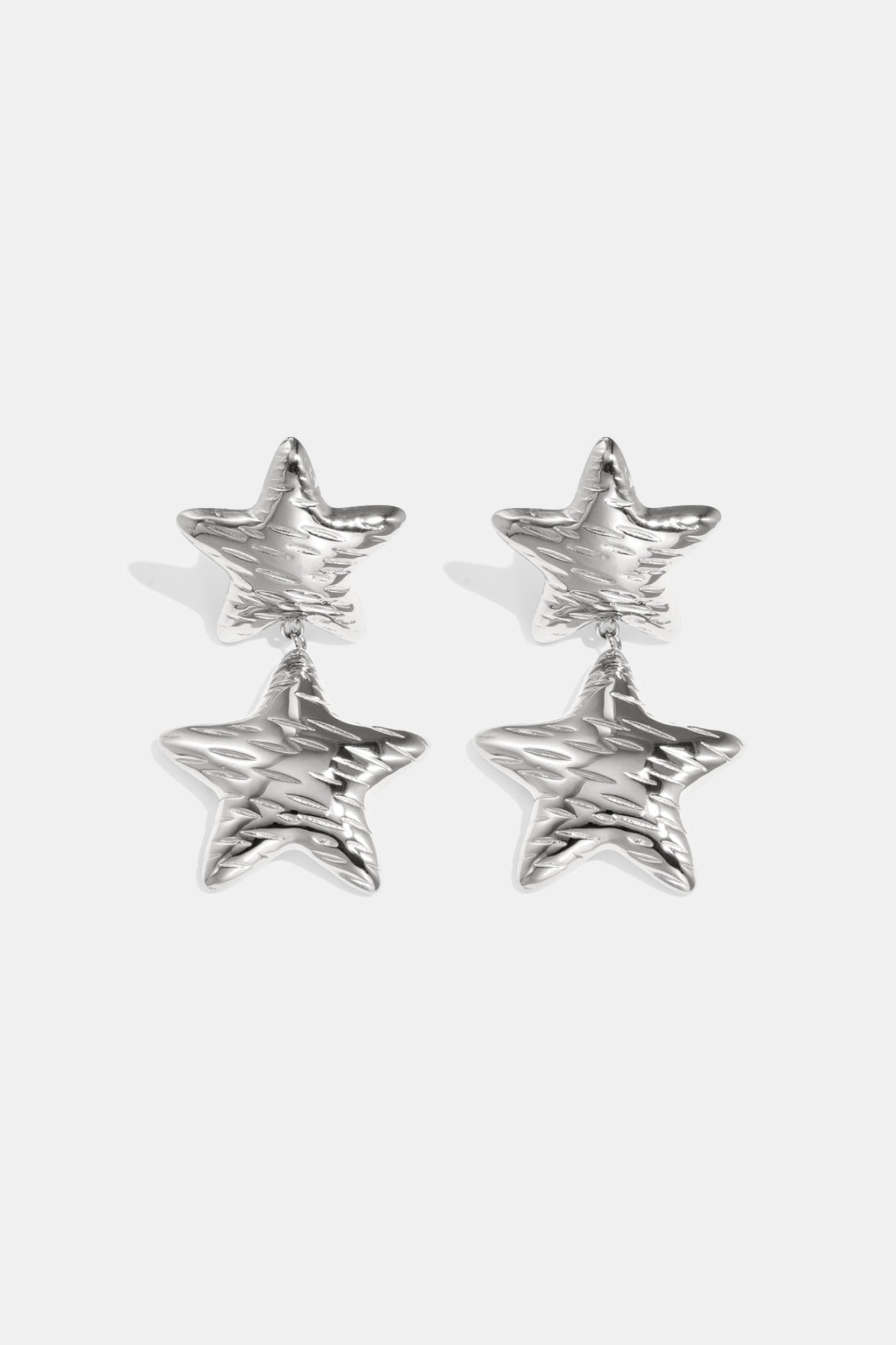 Stainless Steel Drop Earrings Star Casual Daily Simple Series Women's jewelry