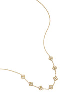 Elegant Stainless Steel Clover Pendant Necklace
