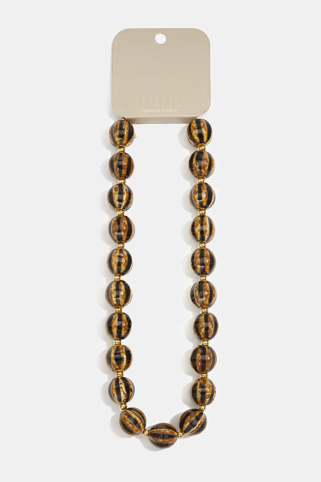 Ceramics Beaded Necklaces Stripe Casual Daily Simple Series Women's jewelry