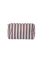 Gimme Simple Stripe Makeup Bag - Khaki, Pink, Blue