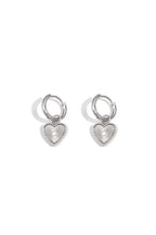 earrings hearts hope