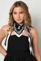 Summer scarves Polka Dots Daily Polyester Daily Accessories
