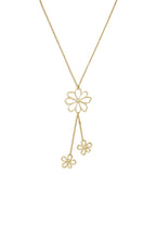 Stainless Steel Pendant necklaces Flower Daily Simple Series Women's jewelry