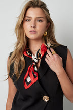 Classy leopard scarf
