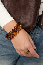 Acrylic Beaded Bracelets Leopard Print Retro Daily Classic Series Women's jewelry