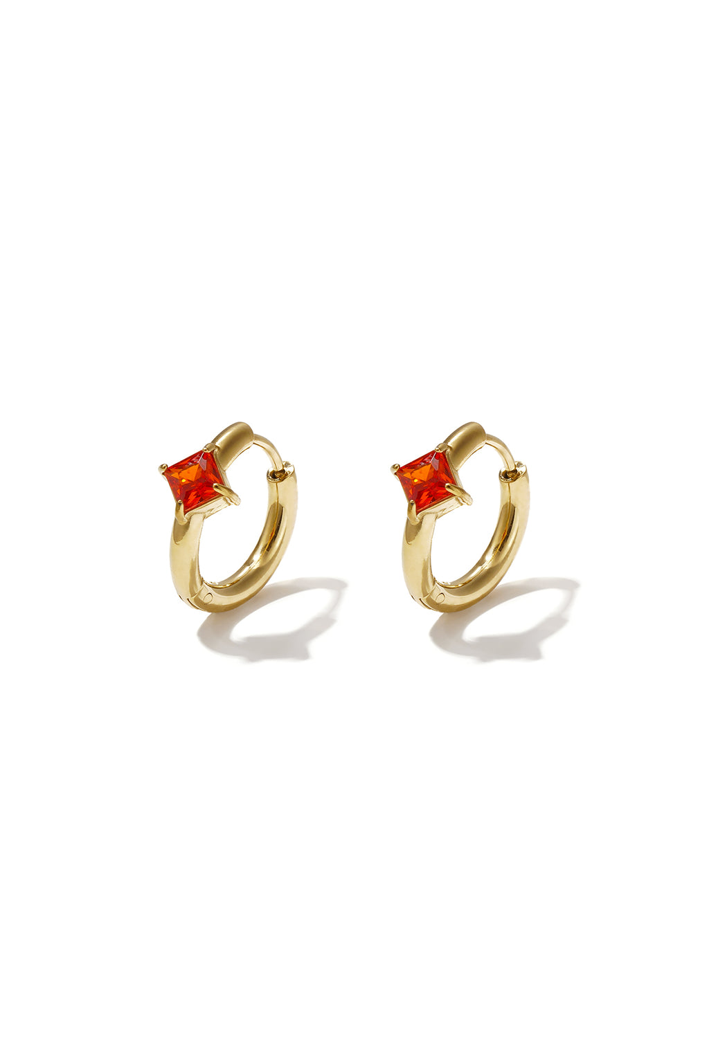 Stainless Steel Hoop Earrings Geometric Shape Simple Daily Simple Series Women's jewelry