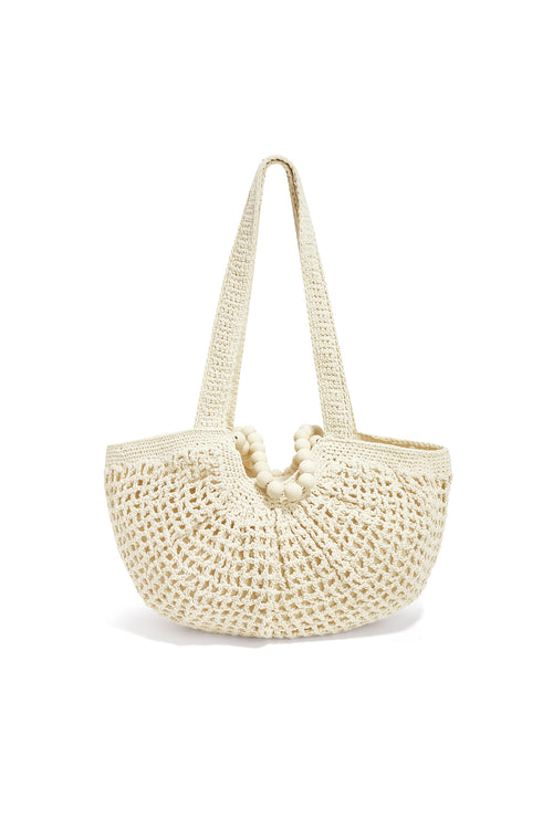 Beach Bags Solid Color Casual Cotton Daily Accessories
