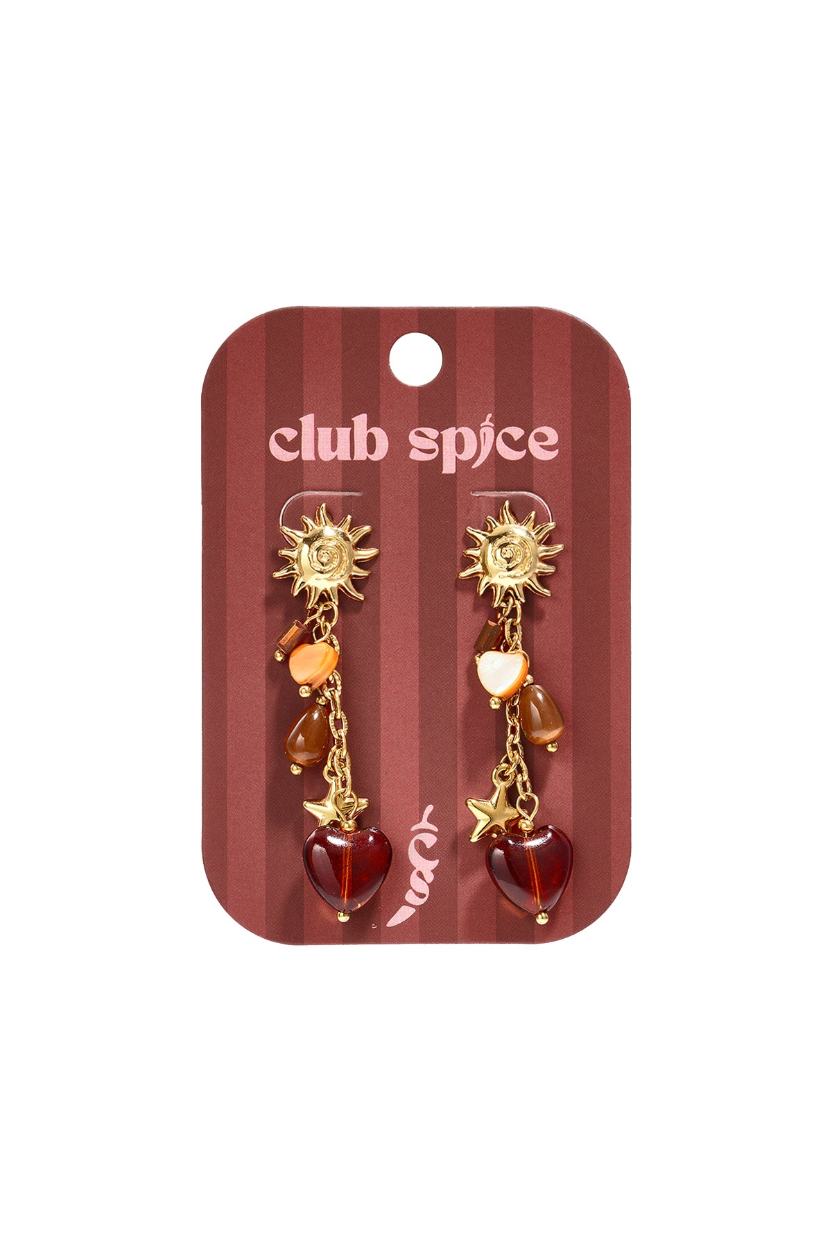 Stainless Steel Dangle Earrings Sun Elegant Daily Luxurious Series Women's jewelry