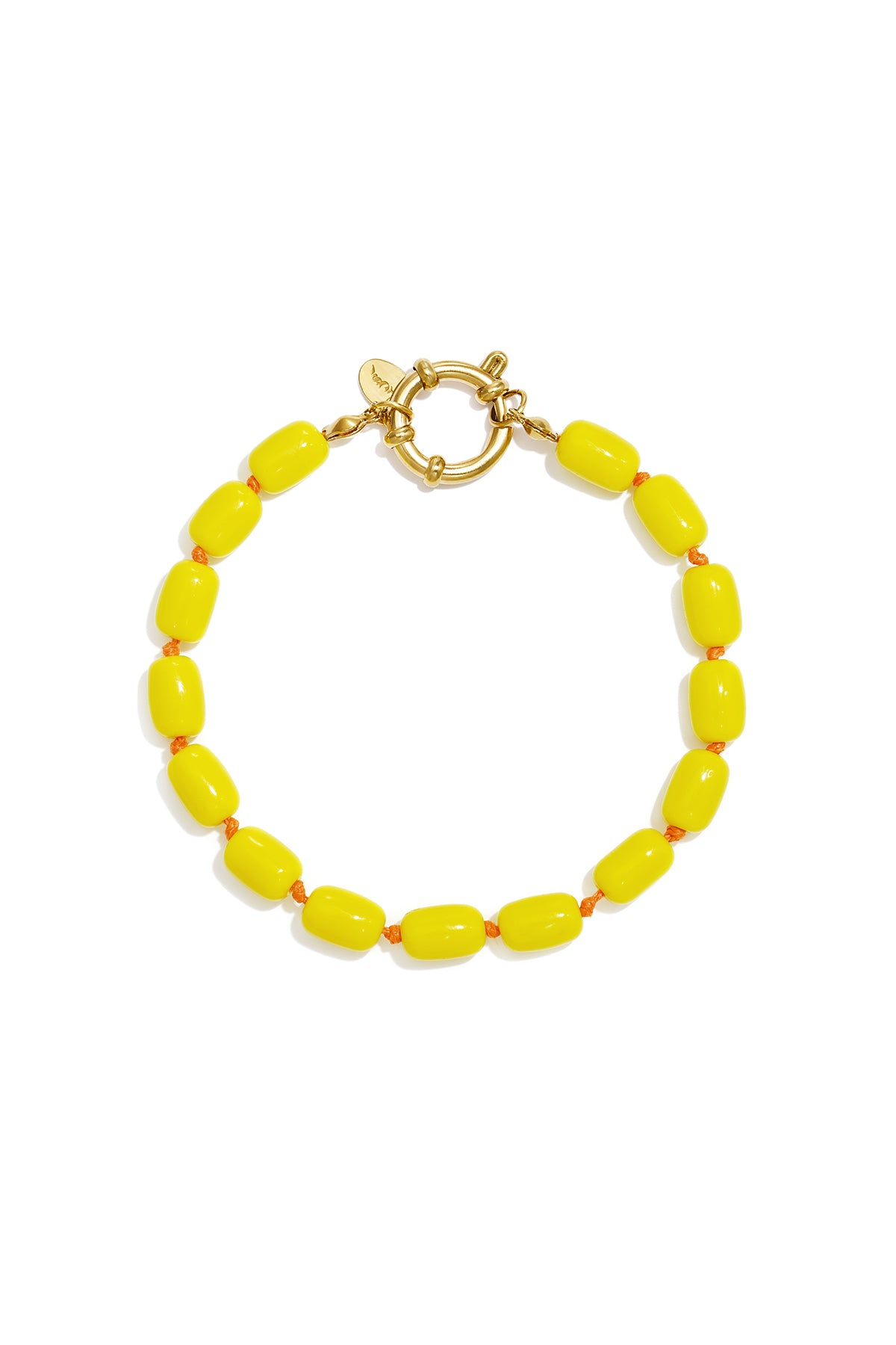 Stainless Steel Beaded Bracelets Solid Color Simple Daily Simple Series Women's jewelry