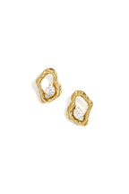 Stainless Steel Stud Earrings Geometric Shape Simple Daily Simple Series Women's jewelry