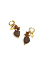 Stainless Steel Beads Earrings Heart Simple Daily Simple Series Women's jewelry