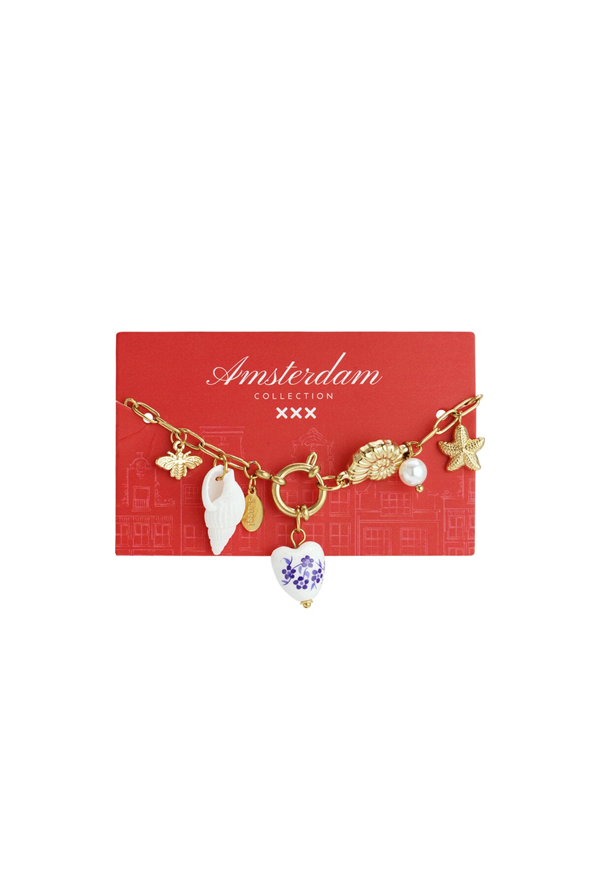 Stainless Steel Charm Bracelets starfish Casual Daily Simple Series Women's jewelry