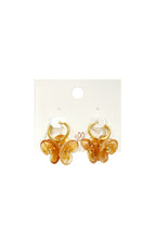 Stainless Steel Beads Earrings Flower Simple Daily Simple Series Women's jewelry