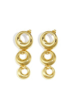 Stainless Steel Dangle Earrings circle Casual Daily Simple Series Women's jewelry