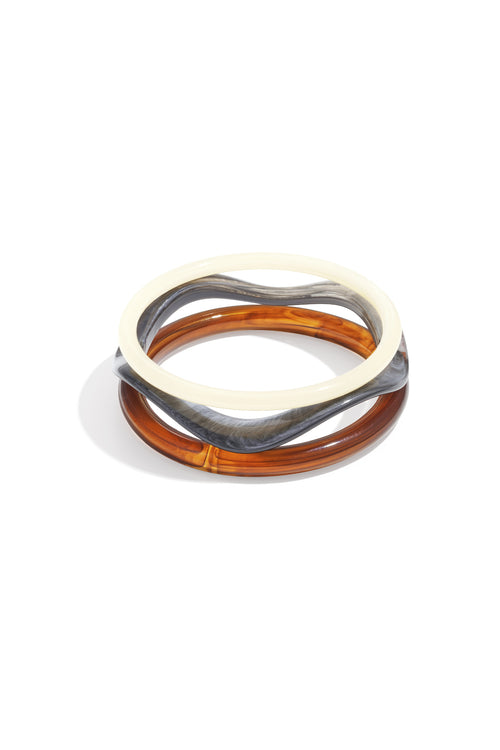 Acrylic Bangles Solid Color Casual Daily Simple Series Women's jewelry